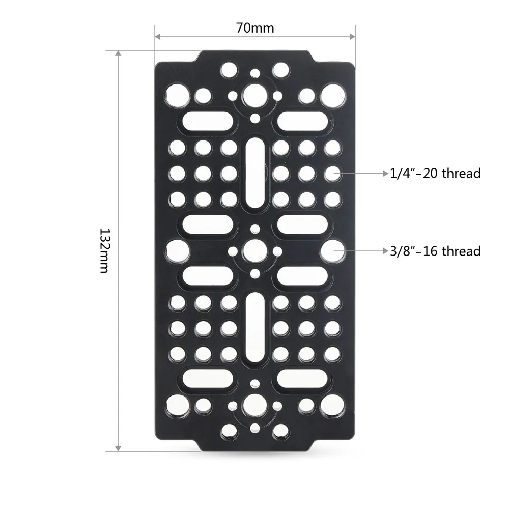 SmallRig 1681 Multi Purpose Cheese Plate - Afbeelding 3