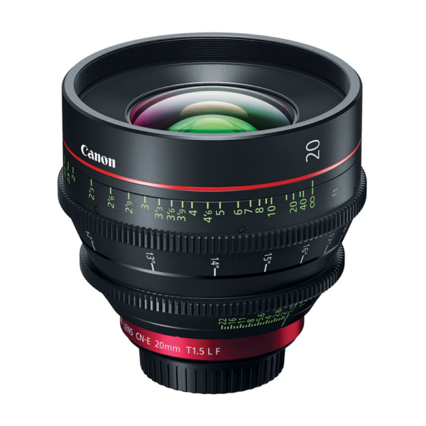 Canon CINE LENS CN-E 20MM T1.5 L F (M)