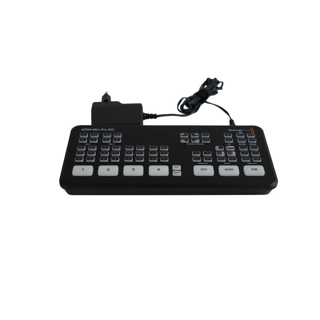 Blackmagicdesign ATEM Mini Pro ISO mixer Occasion - Afbeelding 3