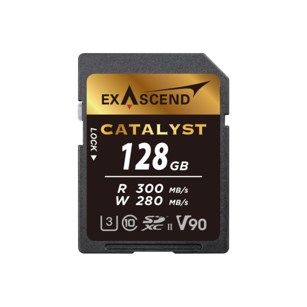 EXASCEND Catalyst UHS-II SD card(V90) 128GB