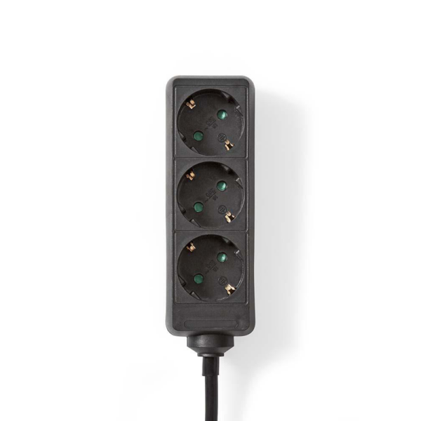 Nedis Stekkerdoos | 3-wegs | 5.00 m  | 3680 W | 16A | Soort