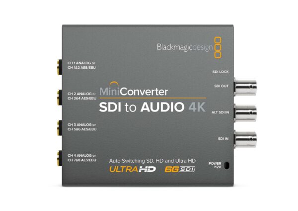 Blackmagic Design Mini Converter - SDI to Audio 4K