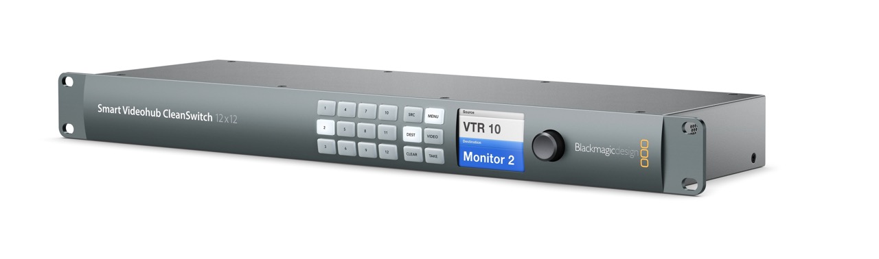 Smart_Videohub_Cleanswitch_12x12_FrontRight_Angle_RGB